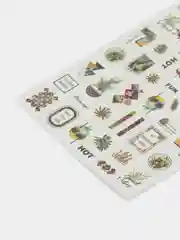 Карамельный наклейки-слайдеры для дизайна ногтей и маникюра