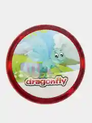 Красный игрушка Йо-Йо "Муравей" с подсветкой пластиковая