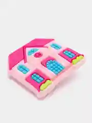 Желтый джиббитсы для украшения обуви сабо/крокс "Barbie" Джибитс