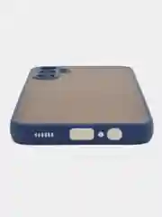 Красный чехол для Samsung Galaxy A14, Самсунг Галакси А14, пластиковый матовый с цветными кнопками