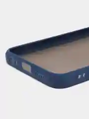 Синий чехол пластиковый для Tecno Spark GO 2022 / Tecno Spark 8C матовый, с цветными кнопками