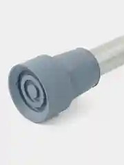 Серебряный костыль с опорой под локоть без УПС