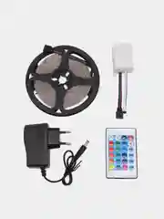 Светодиодная лента с пультом управления, 5 метров RGB LED