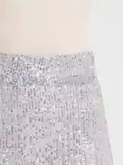 Золотой юбка длинная с пайетками