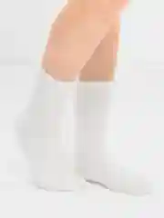 Носки женские, белые, теплые, из меха норки, женские термоноски, норковые