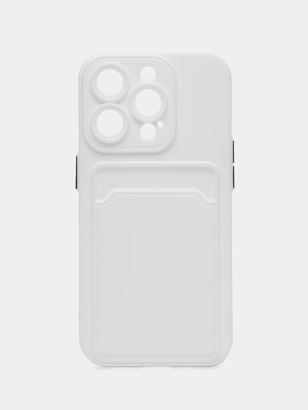 Белый чехол для Apple iPhone 15 Pro (Айфон 15 Про)