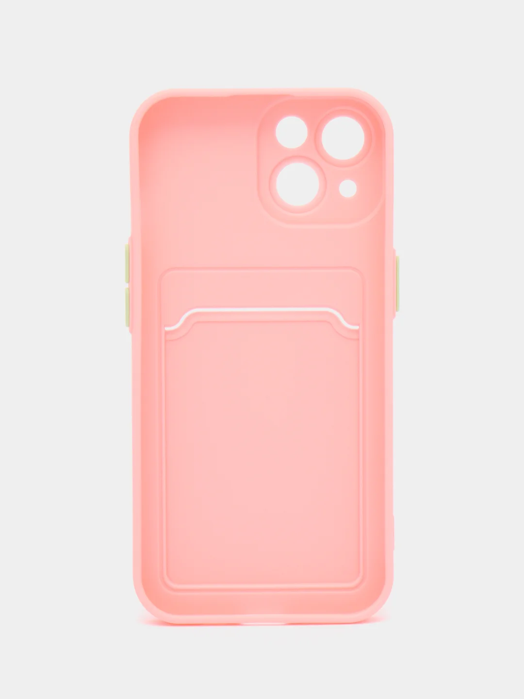 Пудровый чехол для Apple iPhone 15 (Айфон 15)