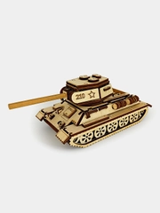 Сборная модель "СОВЕТСКИЙ СРЕДНИЙ ТАНК Т-34"