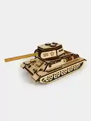 Сборная модель "СОВЕТСКИЙ СРЕДНИЙ ТАНК Т-34"
