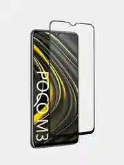 Противоударное матовое стекло-пленка на Xiaomi Poco M3, Poco M4 Pro, Poco M5S, Poco M6 Pro