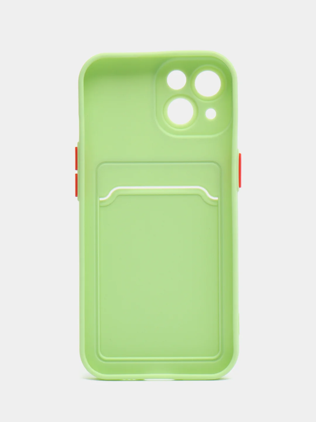 Зеленый чехол для Apple iPhone 15 (Айфон 15)