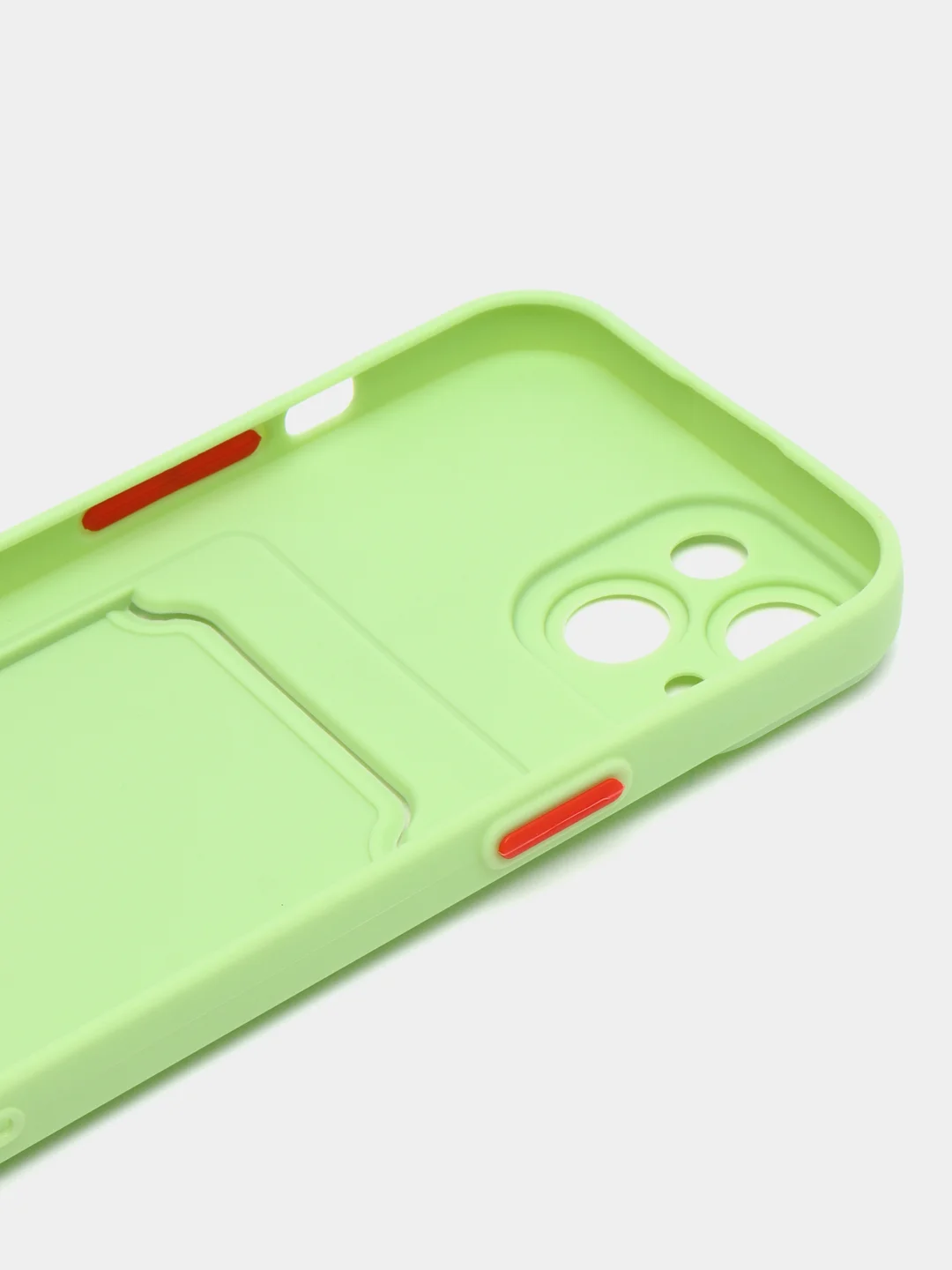 Зеленый чехол для Apple iPhone 15 (Айфон 15)