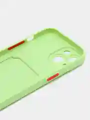 Зеленый чехол для Apple iPhone 15 (Айфон 15)