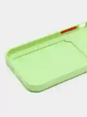 Зеленый чехол для Apple iPhone 15 (Айфон 15)