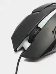 Белый мышь компьютерная игровая, с подсветкой, проводная, 2 цвета