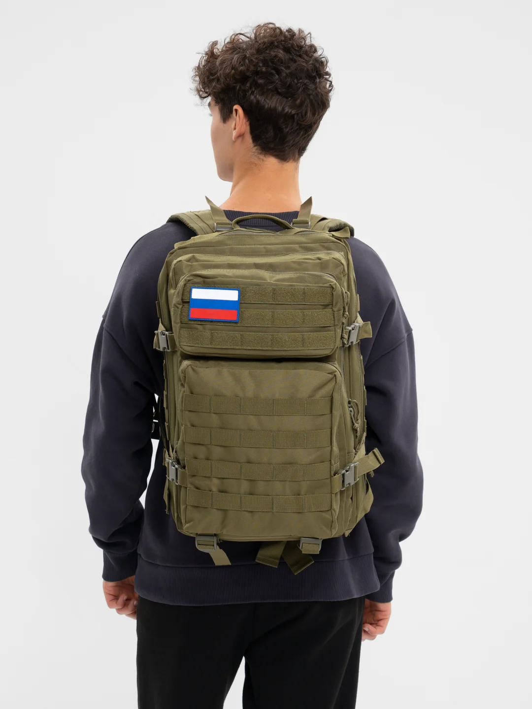 Зеленый тактический рюкзак, 50 л, для рыбалки и охоты, армейский, военный
