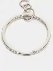 Кольцо брелок для ключей с цепочкой / 28*60mm