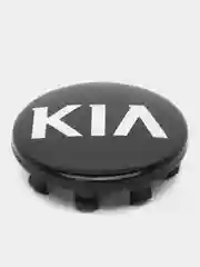Колпачки заглушки, комлпект 4 шт, на литые диски Киа Kia, ступичные колпачки для Kia, 58 мм