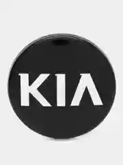 Колпачки заглушки, комлпект 4 шт, на литые диски Киа Kia, ступичные колпачки для Kia, 58 мм