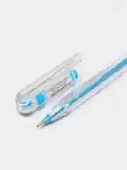 Голубой цветная шариковая масляная ручка