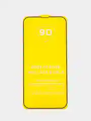 Черный защитное стекло для iPhone (Айфон) 13, 12, 11, XR, XS, 7, 8, SE, Pro, Max, Plus, Mini