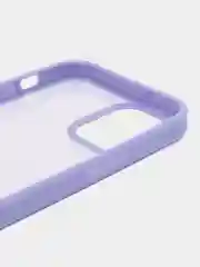 Фиолетовый чехол на айфон с рамкой 5 цветов iPhone X/11//12/13/14/ бампер на iPhone