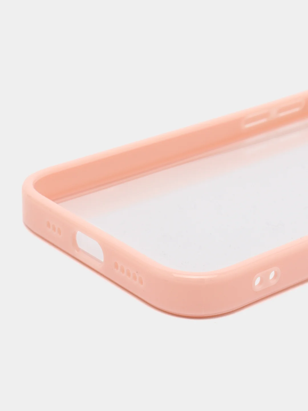 Розовый чехол на айфон с рамкой 5 цветов iPhone X/11//12/13/14/ бампер на iPhone