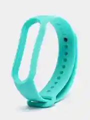 Бирюзовый силиконовый ремешок для фитнес браслета Xiaomi Mi Band 4, Mi Band 3