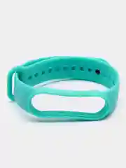 Бирюзовый силиконовый ремешок для фитнес браслета Xiaomi Mi Band 4, Mi Band 3