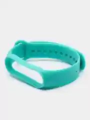 Бирюзовый силиконовый ремешок для фитнес браслета Xiaomi Mi Band 4, Mi Band 3