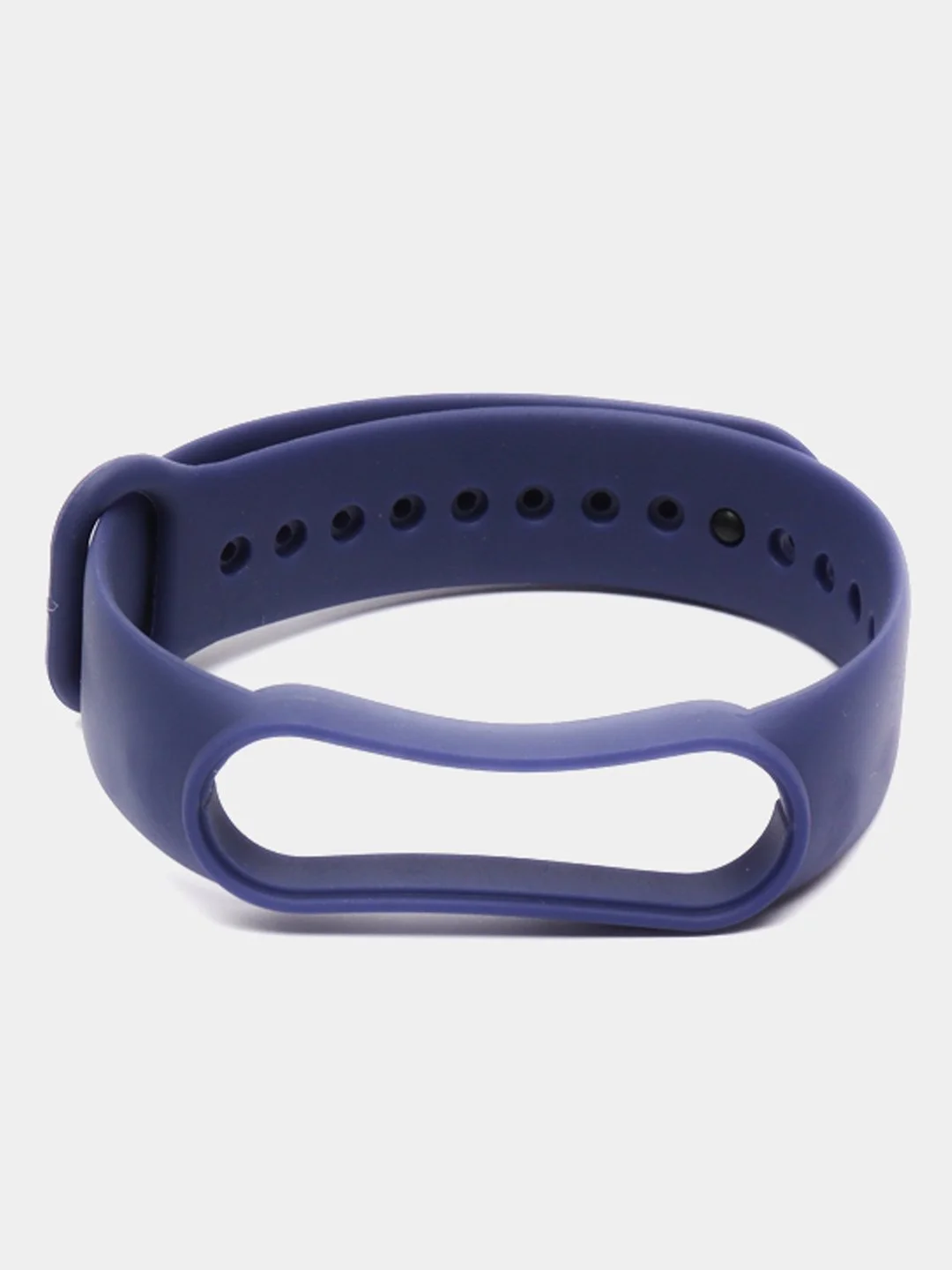 Темно-синий силиконовый ремешок для фитнес браслета Xiaomi Mi Band 4, Mi Band 3
