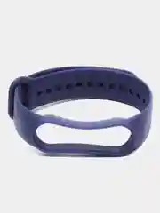Темно-синий силиконовый ремешок для фитнес браслета Xiaomi Mi Band 4, Mi Band 3