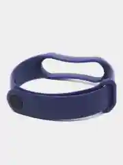 Темно-синий силиконовый ремешок для фитнес браслета Xiaomi Mi Band 4, Mi Band 3