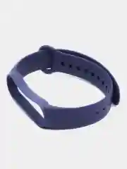 Темно-синий силиконовый ремешок для фитнес браслета Xiaomi Mi Band 4, Mi Band 3