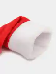 Новогодний набор шапка и шарфик на бутылку вина / мешок для шампанского и вина