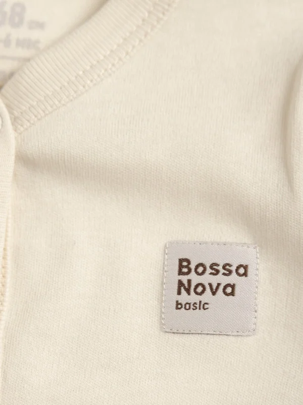 Слоновая кость комбинезон с закрытыми ножками "Basic" Bossa Nova
