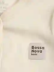 Слоновая кость комбинезон с закрытыми ножками "Basic" Bossa Nova