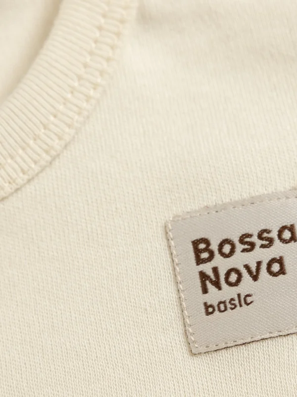 Слоновая кость комбинезон с открытыми ножками Basic Bossa Nova