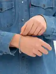 Серебряный браслет мужской Бисмарк