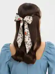 Бежевый лента для волос