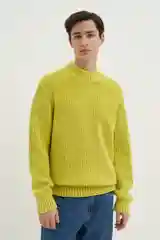Лимонный джемпер мужской Finn Flare теплый