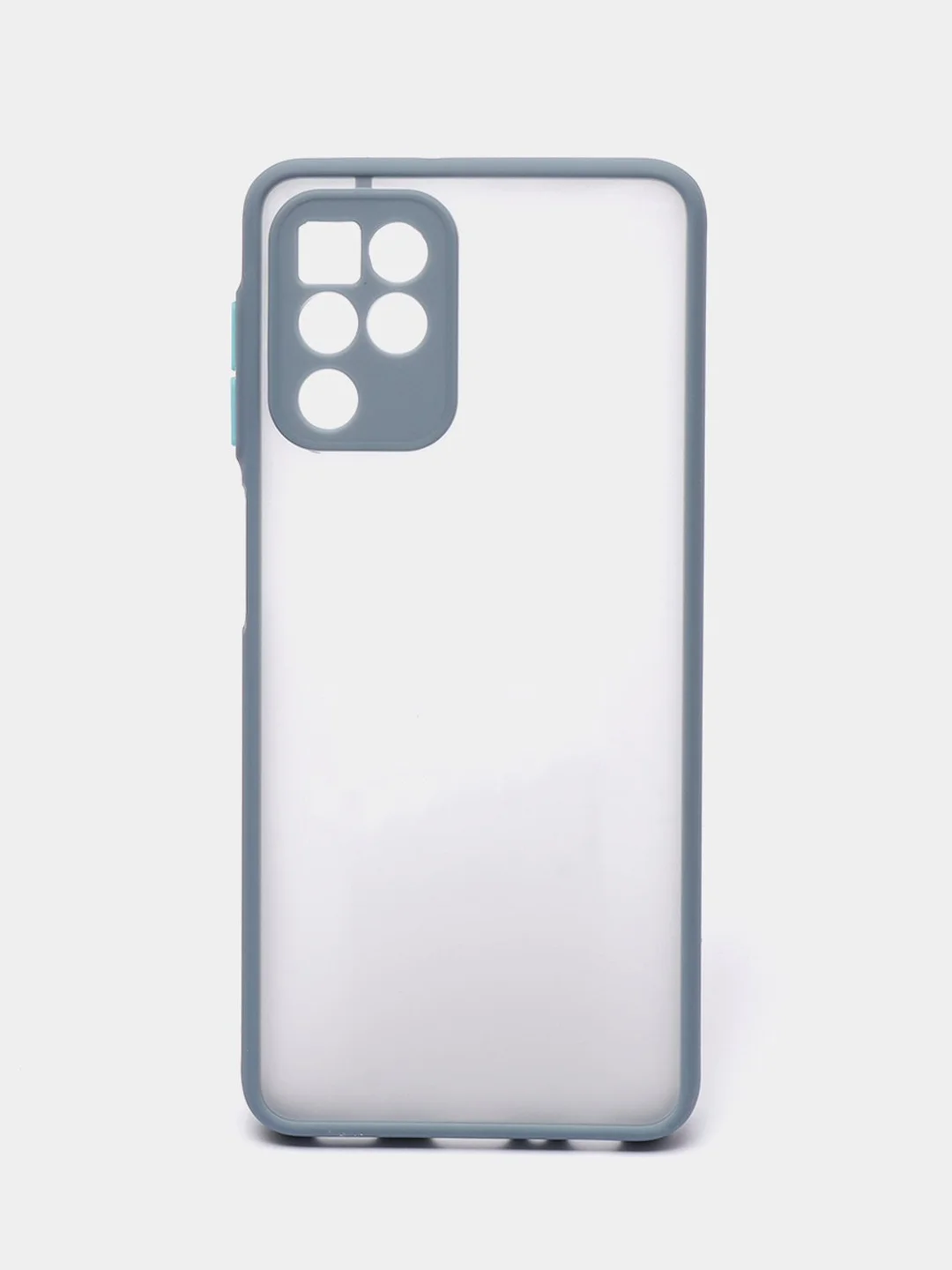 Синий меланж чехол Samsung Galaxy A22, M22,M32, Самсунг Галакси А22, М22, М32 пластиковый матовый