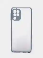 Синий меланж чехол Samsung Galaxy A22, M22,M32, Самсунг Галакси А22, М22, М32 пластиковый матовый