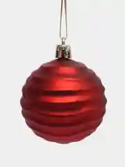 Красный елочные новогодние игрушки, 44 игрушки