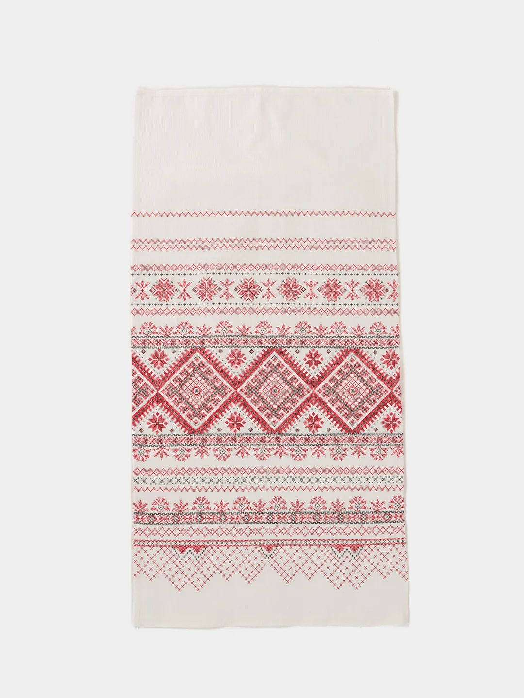 Бордовый кухонное полотенце из рогожки 3 шт, 40х75 см, 100% хлопок, на День Рождения