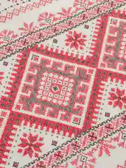 Бордовый кухонное полотенце из рогожки 3 шт, 40х75 см, 100% хлопок, на День Рождения