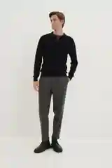 Черный джемпер мужской Finn Flare теплый