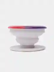 Белый держатель-подставка для телефона Попсокет Likee/ Tik Tok