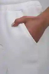 Белый джоггеры с начесом, женские, спортивные, на флисе, большие размеры, осенние, теплые, зима