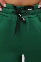 Зеленый джоггеры с начесом, женские, спортивные, на флисе, большие размеры, осенние, теплые, зима
